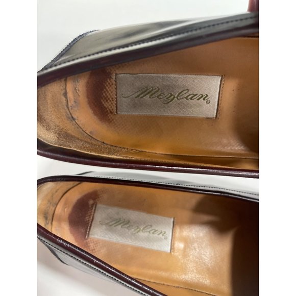 Mezlan Santander Loafer Men 10.5 B Cordovan Kiltie Tassel Leather Shoes Spain